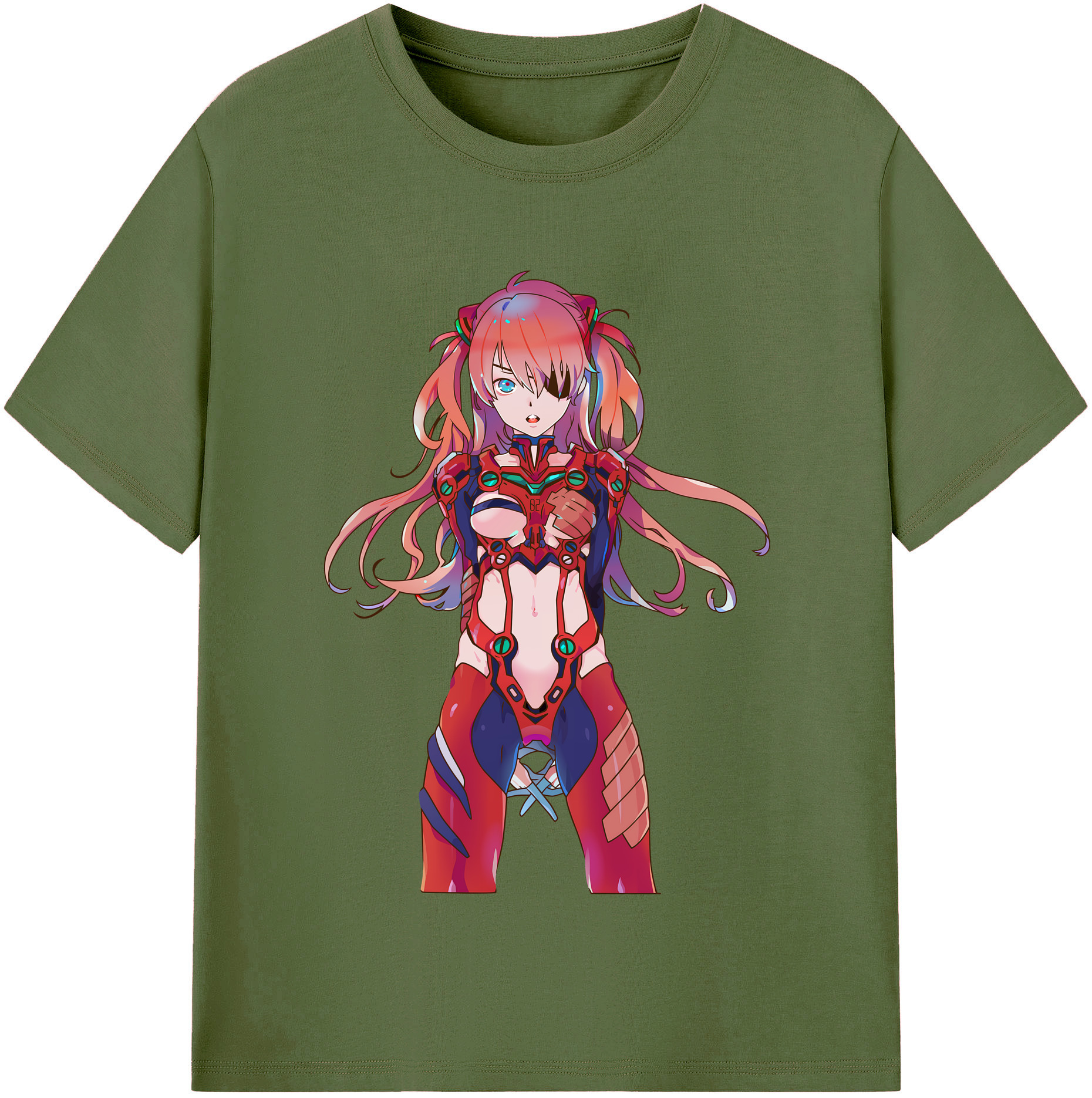 （画像用） EVA 新世紀エヴァンゲリオン 綿100％半袖Tシャツ（フロントプリント）